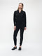 Andrea top LS technical jersey | Black