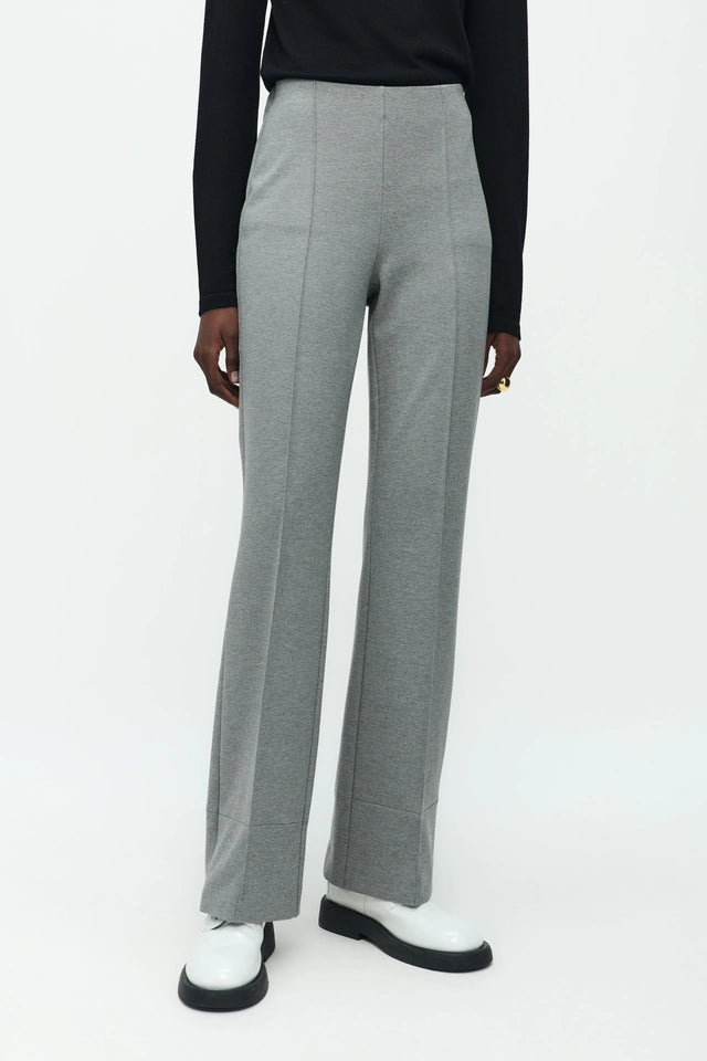 Greta Terry jersey Pants | Grey Melange