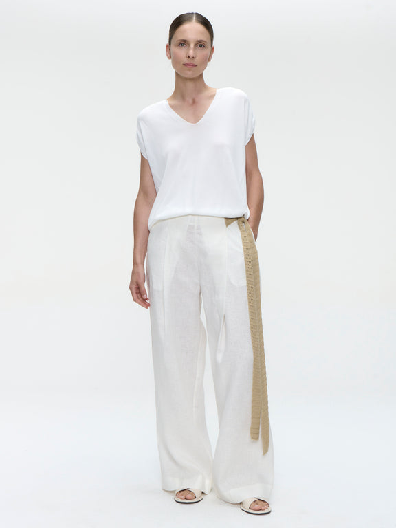 Mai linnen pants | Off White