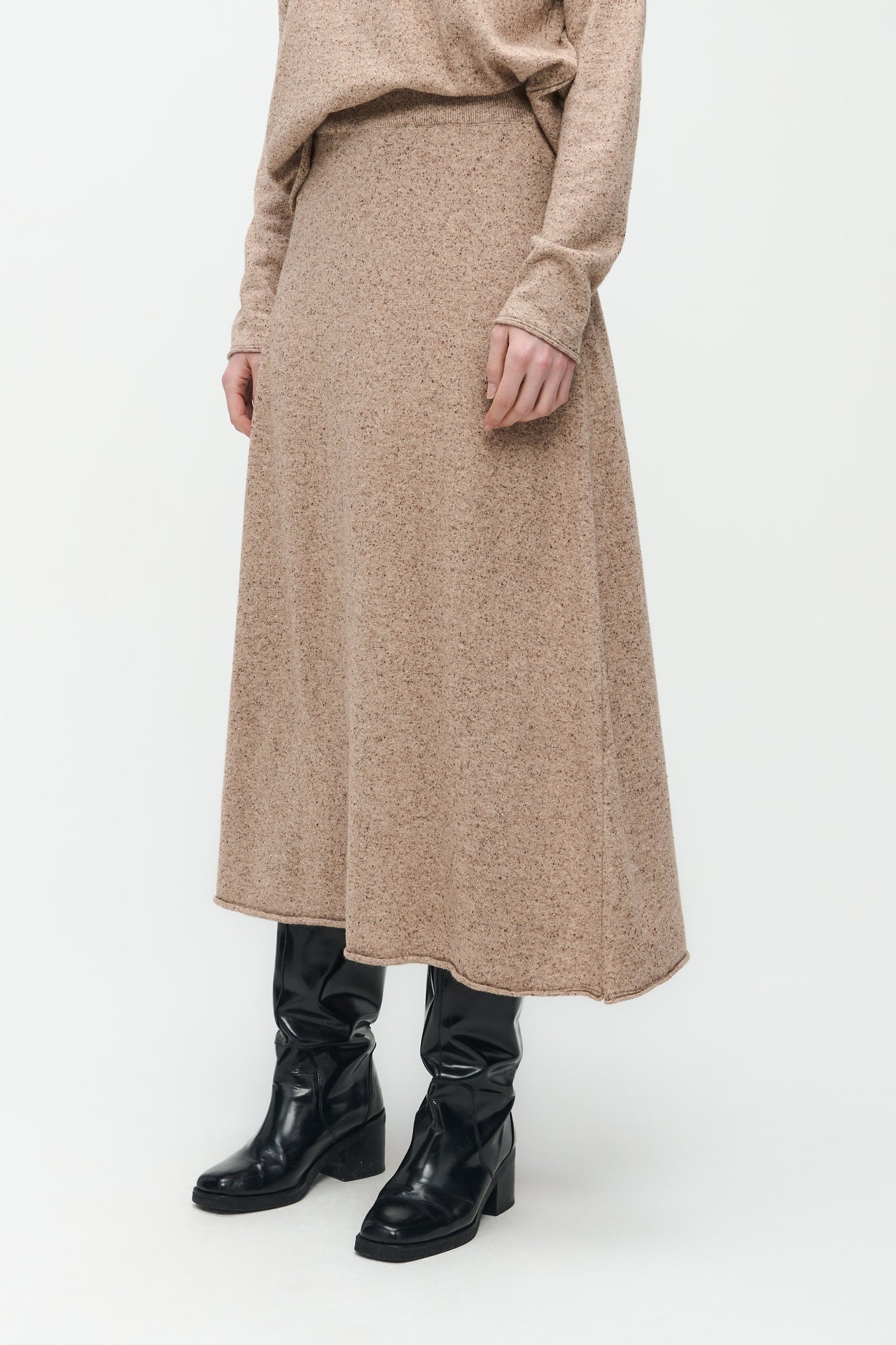 Holli Winter Skirt | Beige