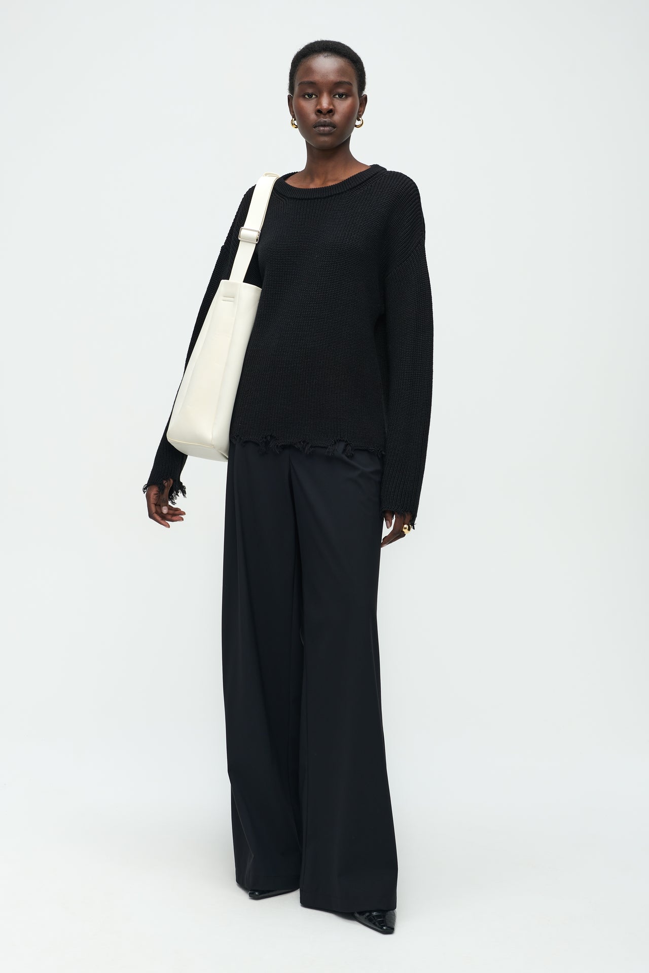 Holes Pullover | Black