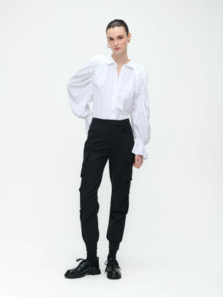 Marita Pants Technical Jersey | Black