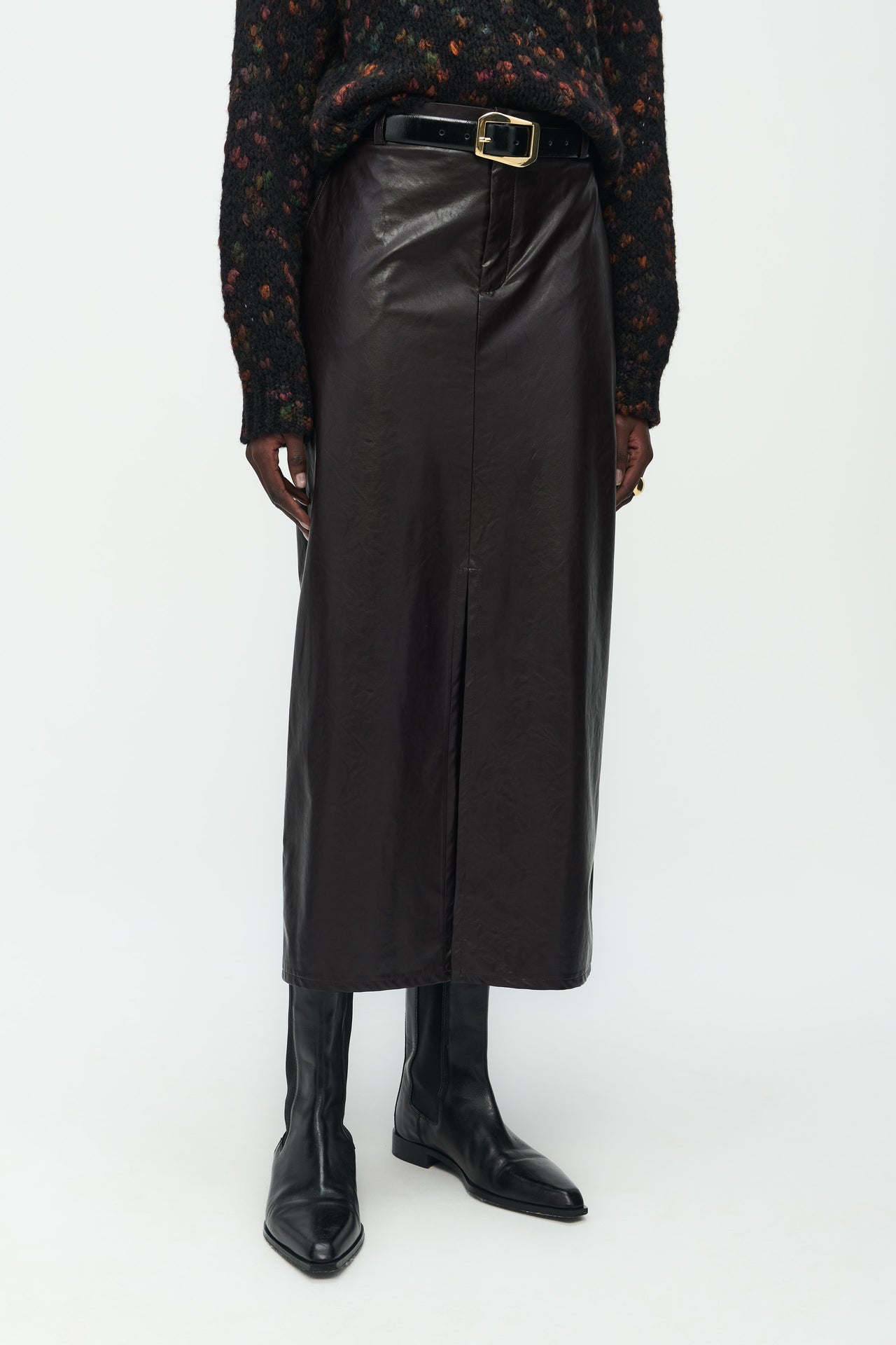 Rill Skirt | Brown