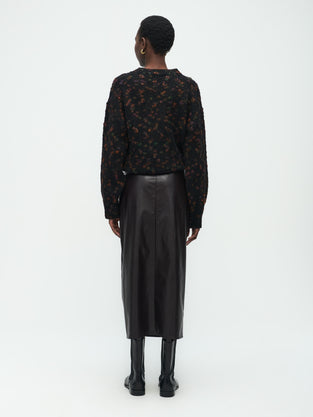 Rill Skirt | Brown