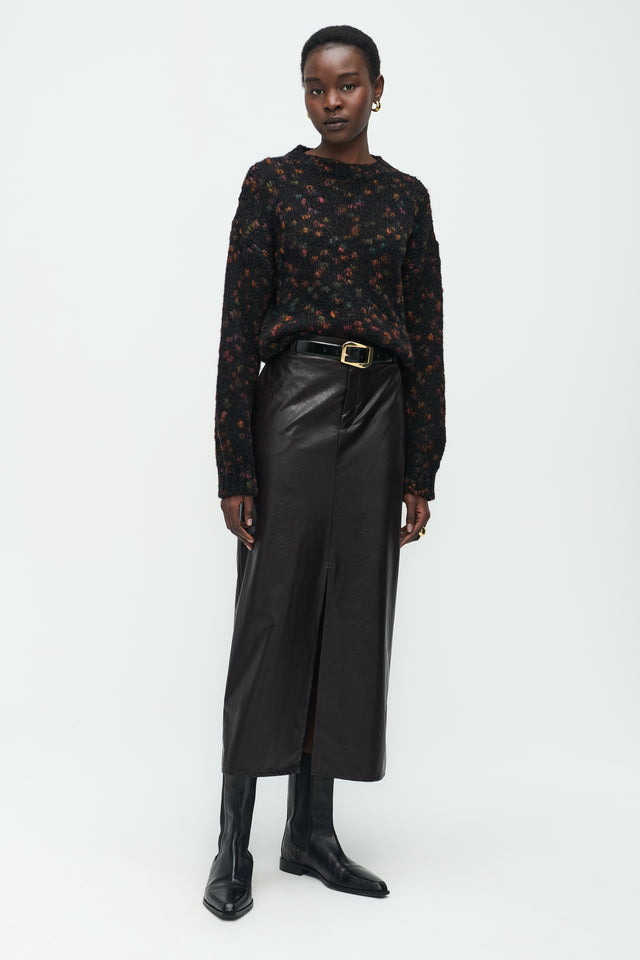 Rill Skirt | Brown