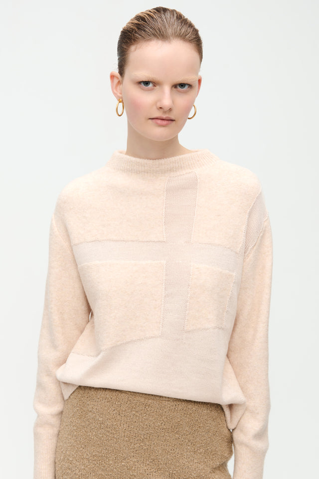 Elpida Pullover | Rose