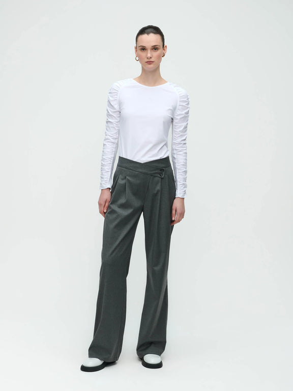 Carlina Top Technical Jersey | White
