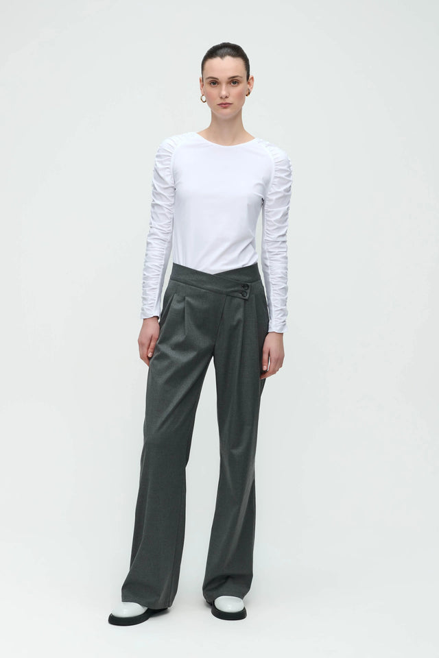 Carlina Top Technical Jersey | White