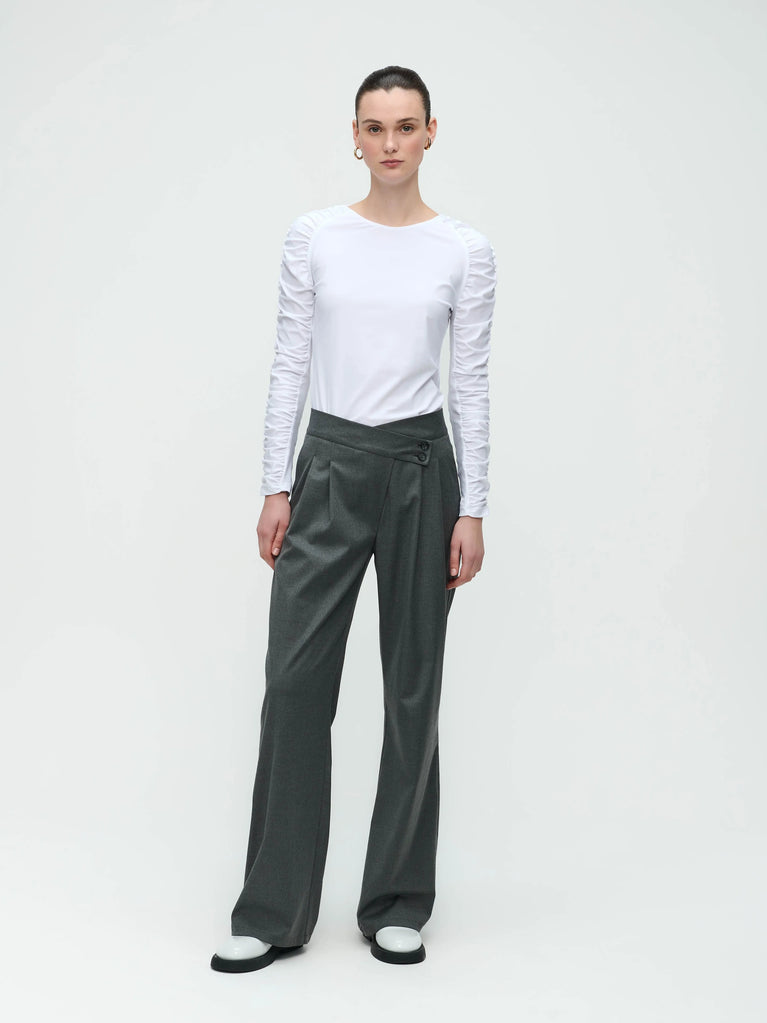 Carlina Top Technical Jersey | White