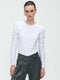 Carlina Top Technical Jersey | White
