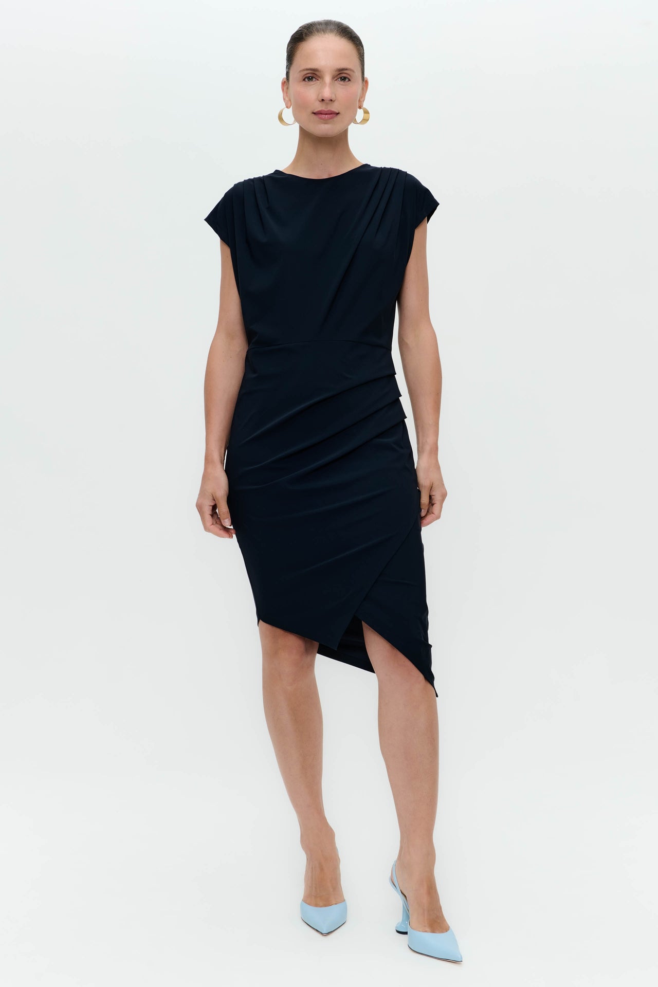 Luxor studio dress technical jersey | Blue