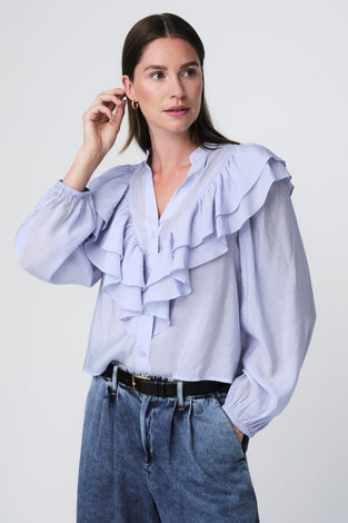 Beny viscose Blouse | Light Blue
