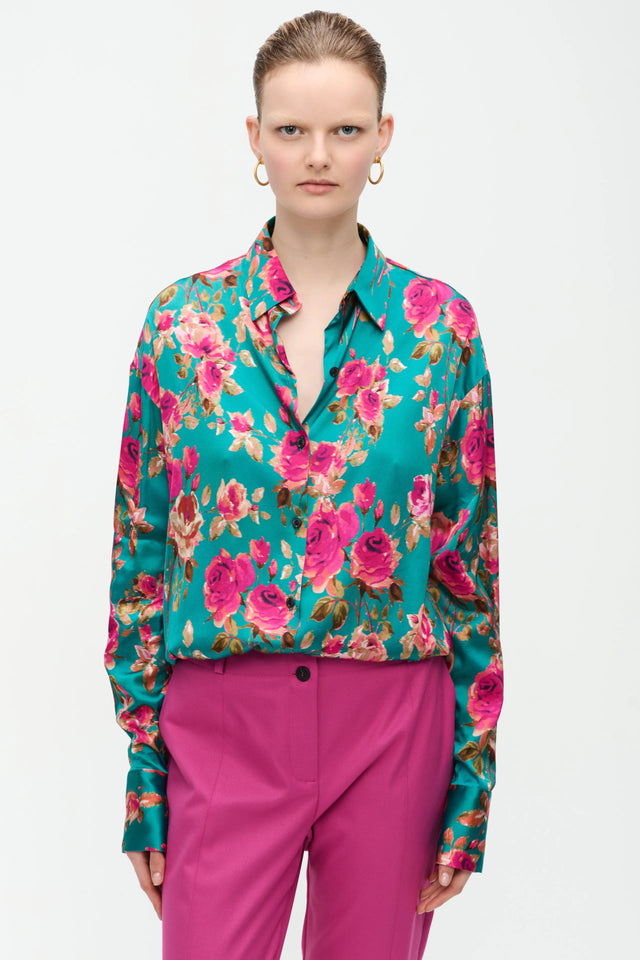 Sissy Blouse | Multi Green
