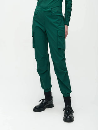 Marita Pants Technical Jersey | Green