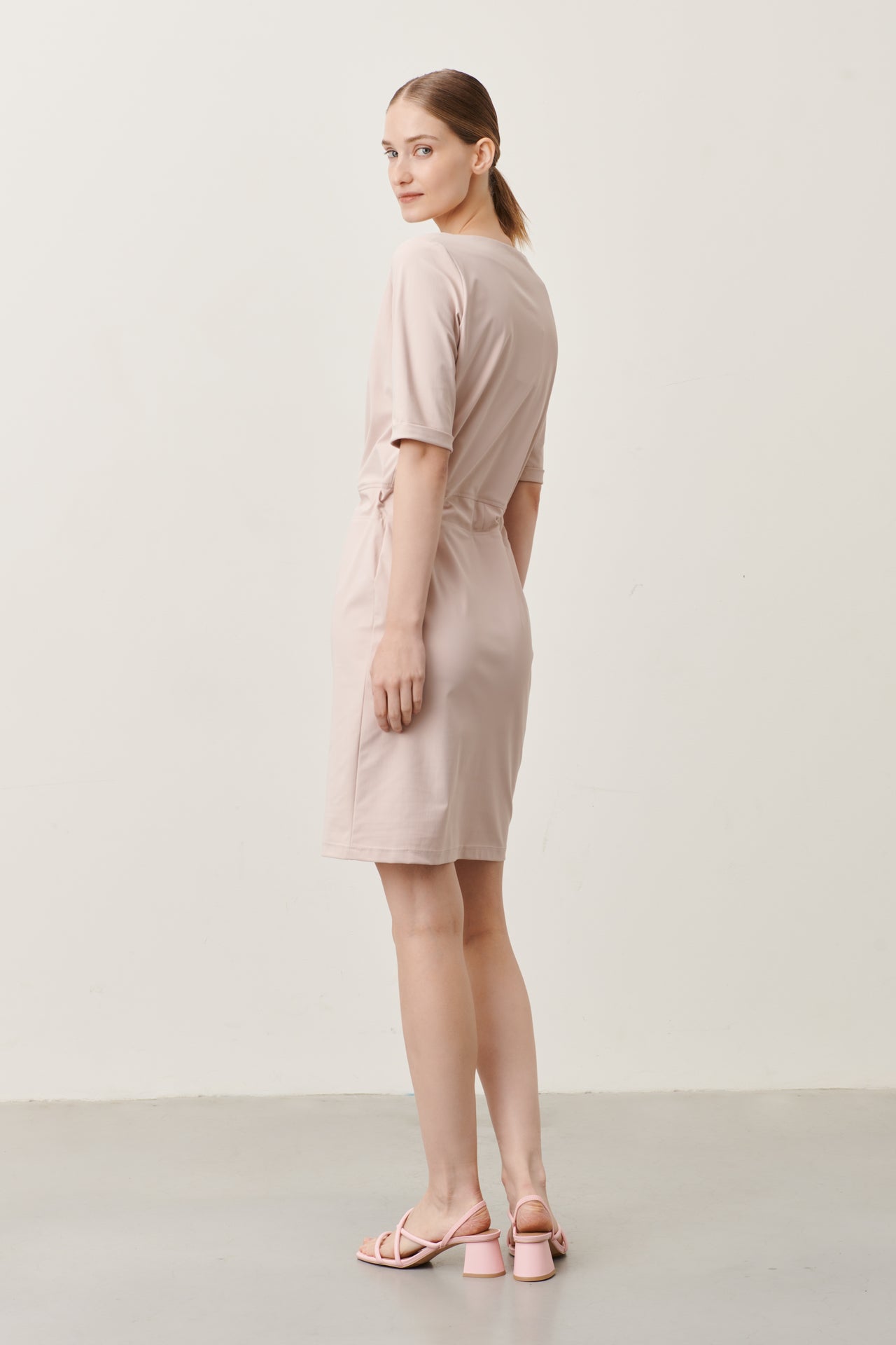 Lea Dress Technical Jersey | Pudra