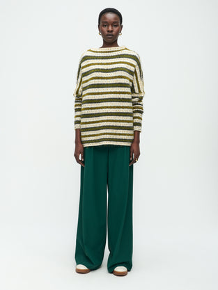 Anys Pullover | Multi Green