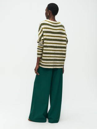 Anys Pullover | Multi Green