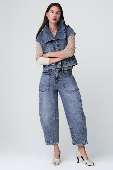 Boom denim vintage vest | Vintage Medium