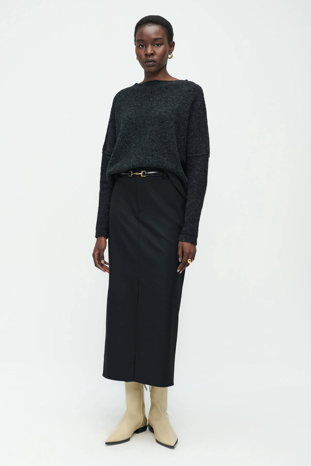 Rill Skirt | Anthracite