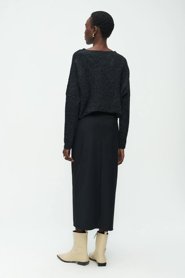 Rill Skirt | Anthracite