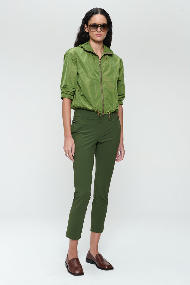 Betulla taffeta jacket | Green