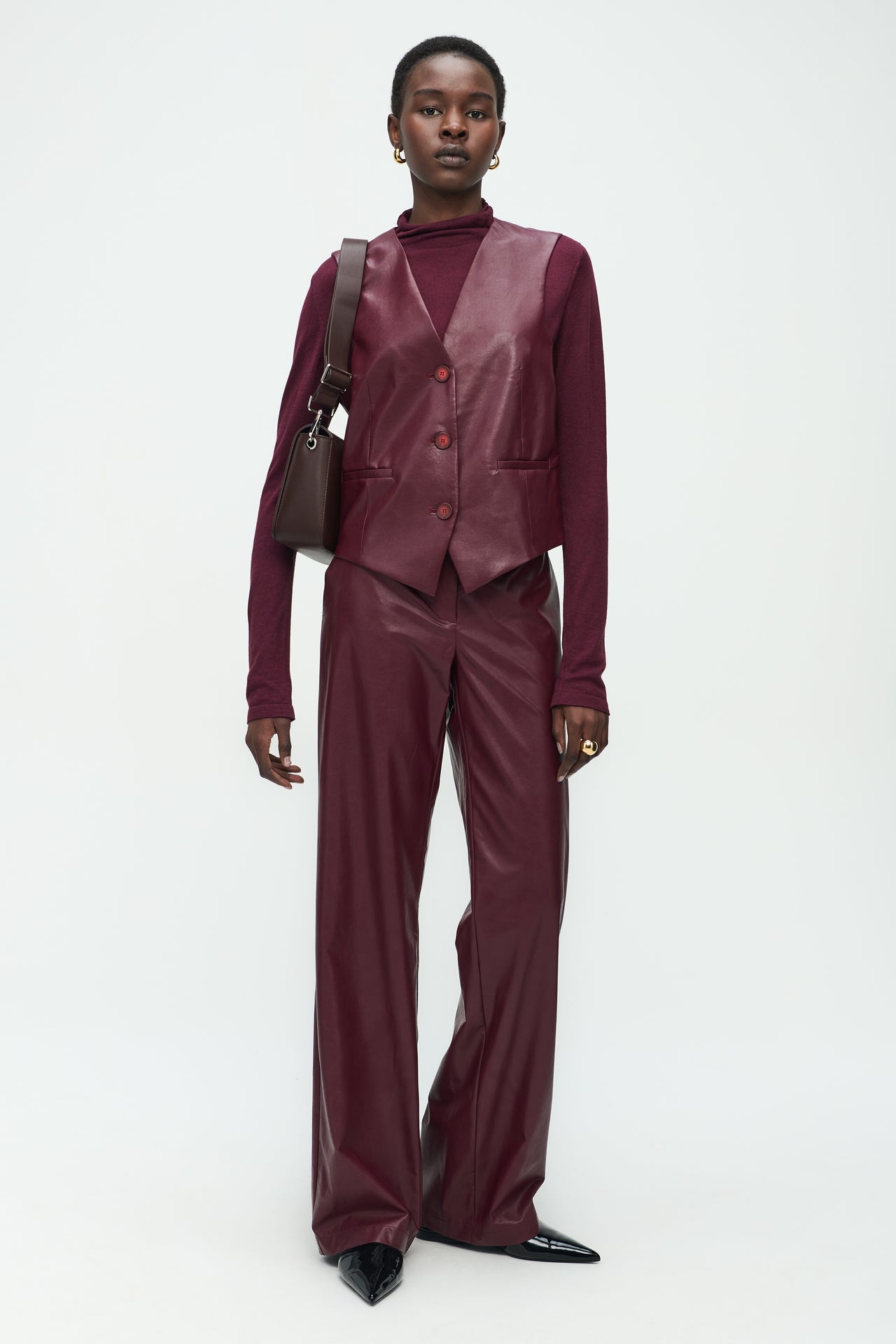 Linda Pants | Bordo