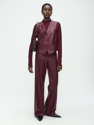 Linda Pants | Bordo