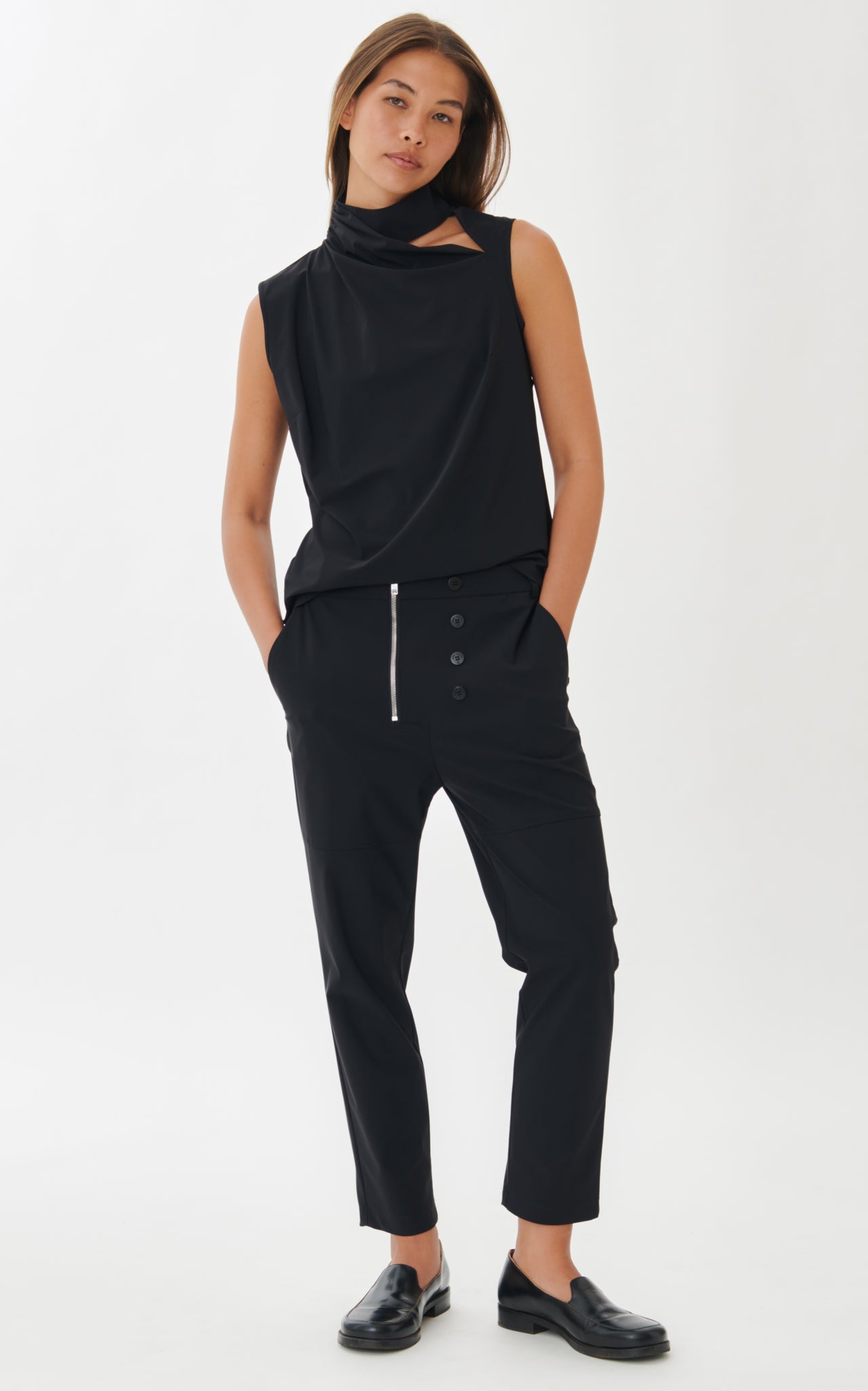 Miliana Pants Technical Jersey | Black