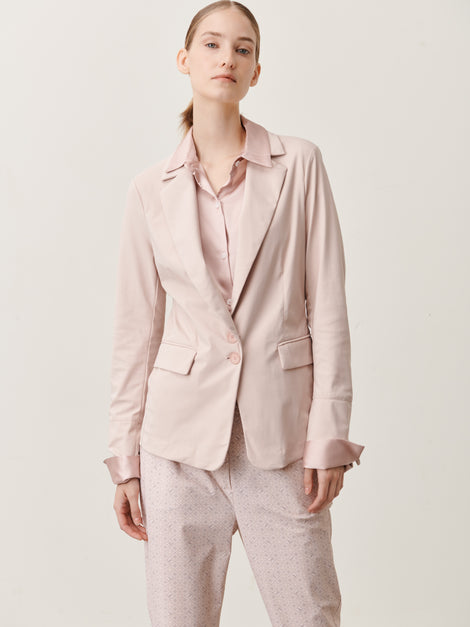 Amsterdam Blazer Technical Jersey | Pudra