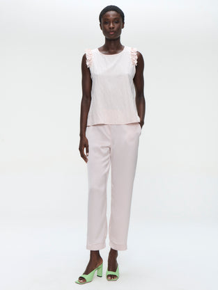 Sebastian saten pants | Quarzo