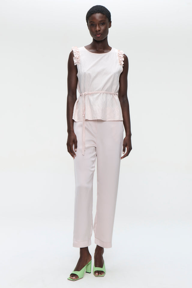 Sebastian saten pants | Quarzo