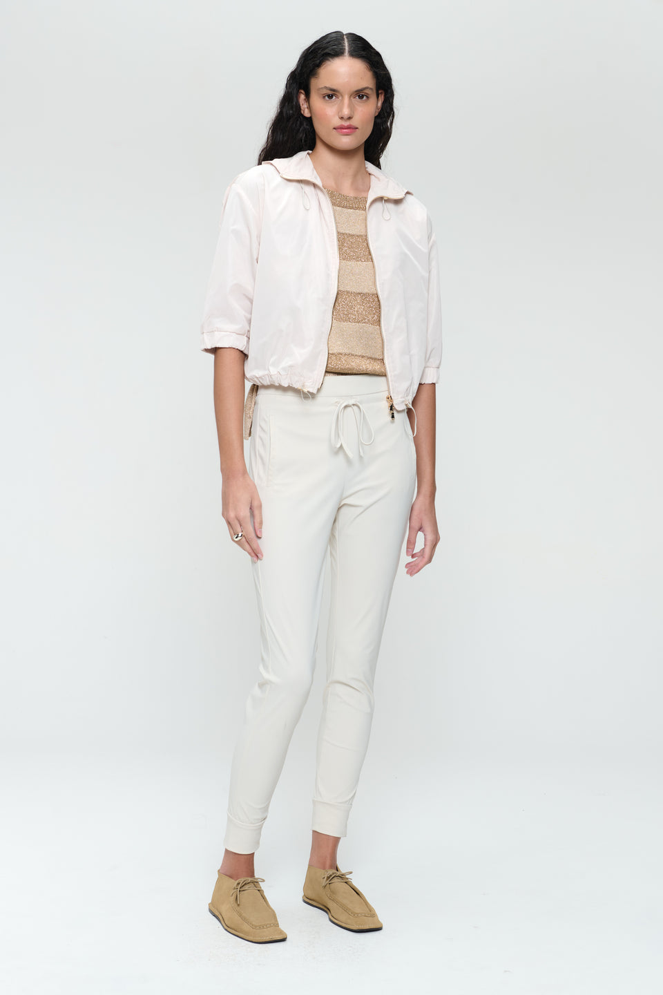 John stretch technical jersey pants | Light Sand