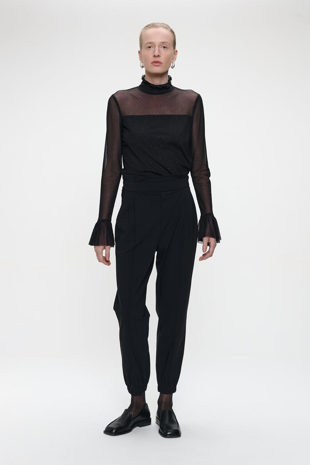 Inn mesh top | Black