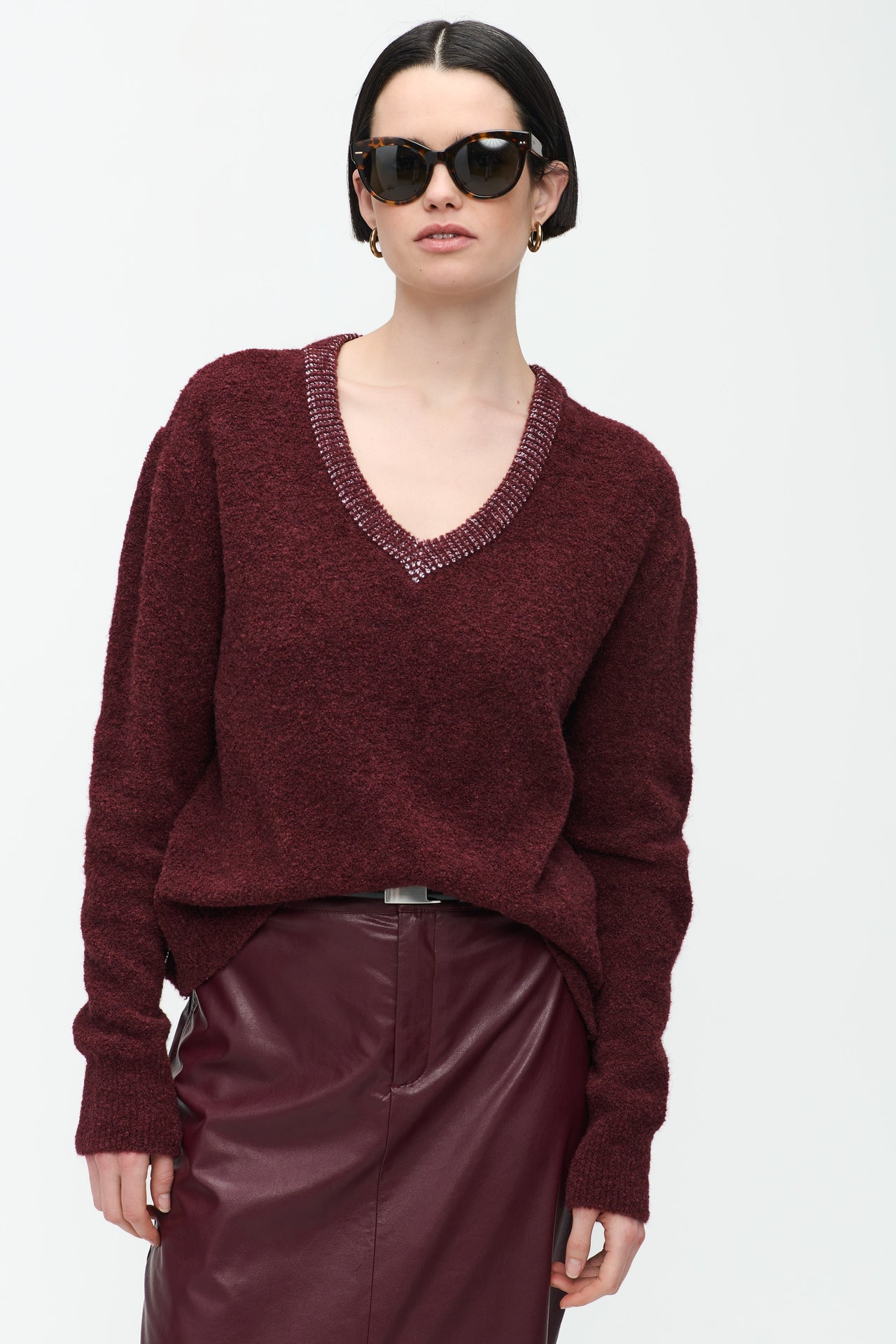 Pullover 2309187 | Bordo