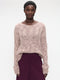 Pullover melange H23376 | Pink