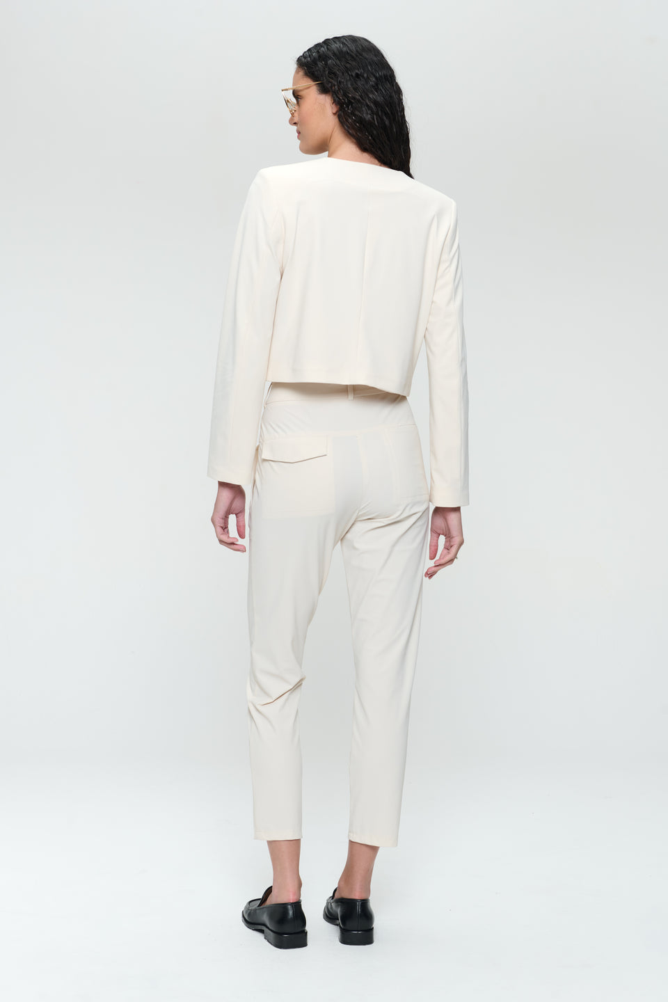 Ber stretch technical jersey pants | Light Sand