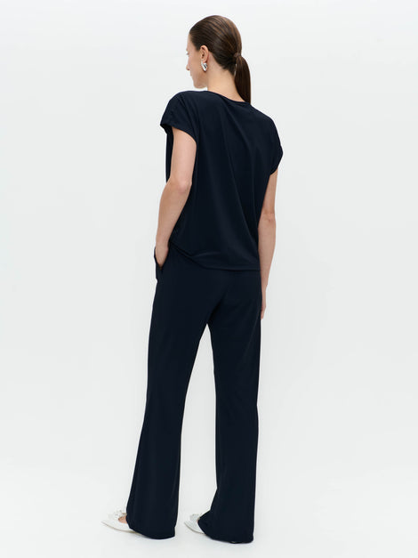 Carola structure technical jersey pants | Blue