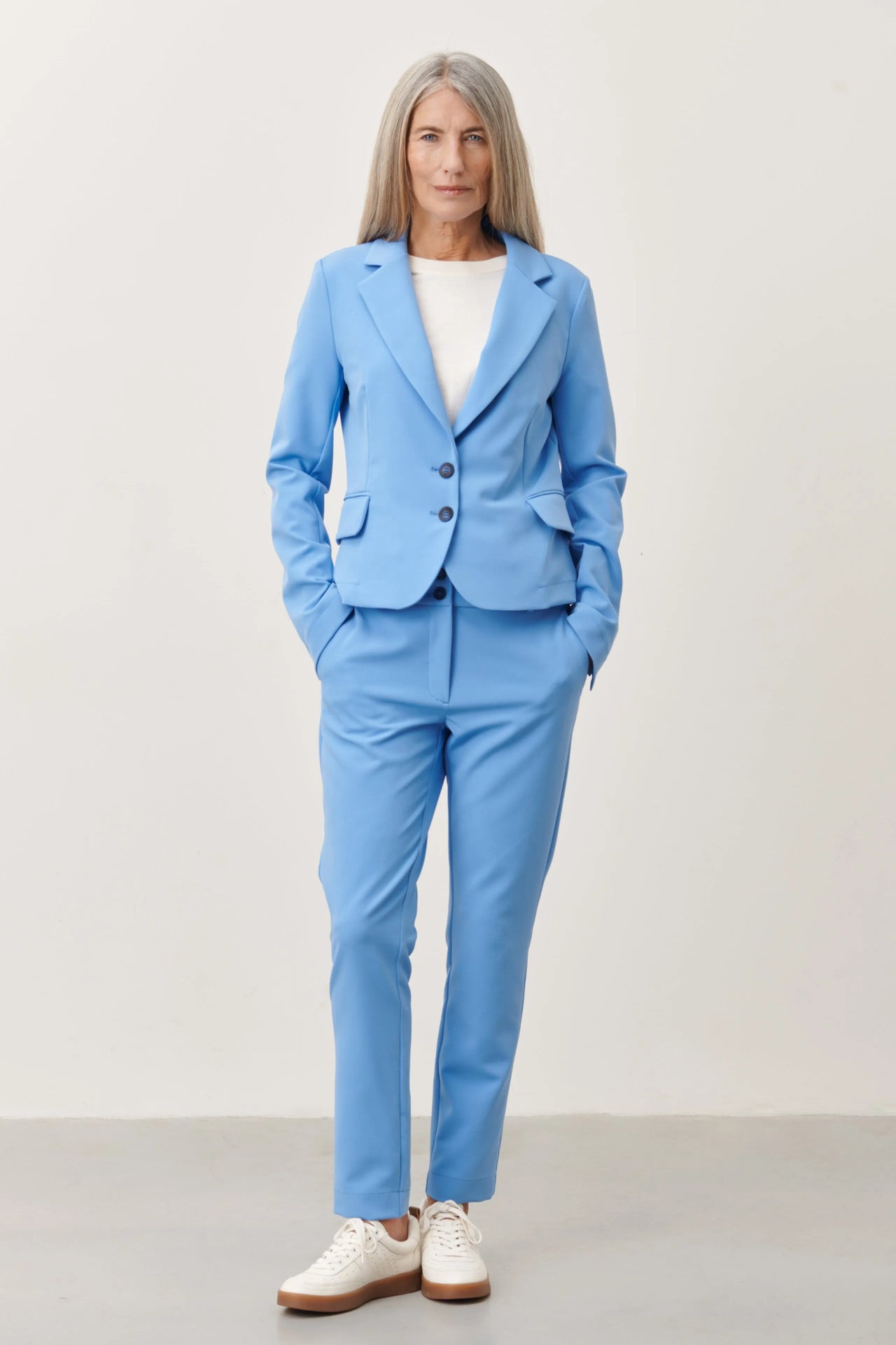 Atina Blazer | Light Blue