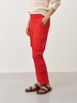 Frey Pants Technical Jersey | Red