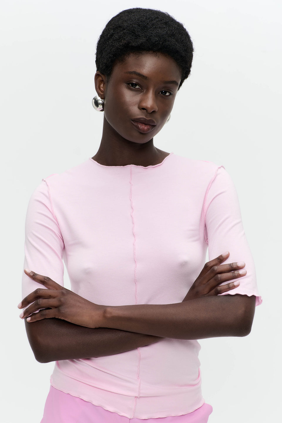 Jordan stretch viscose top | Flamingo