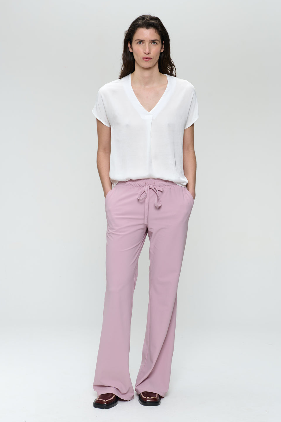 Civanea viscose top | Off White