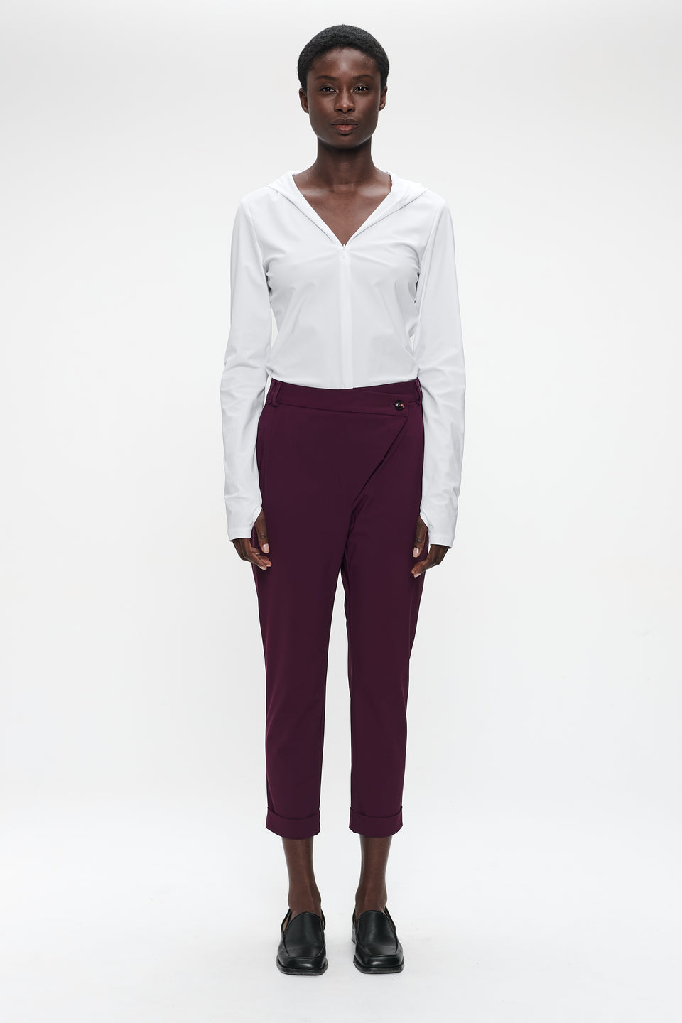 Melissa top technical jersey | White