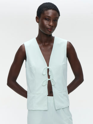 Villa structure tech jersay vest | Aloe