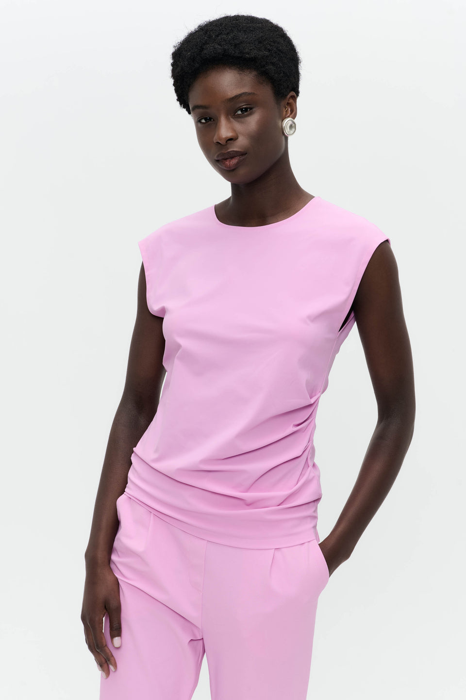 Stevie top technical jersey | Pink