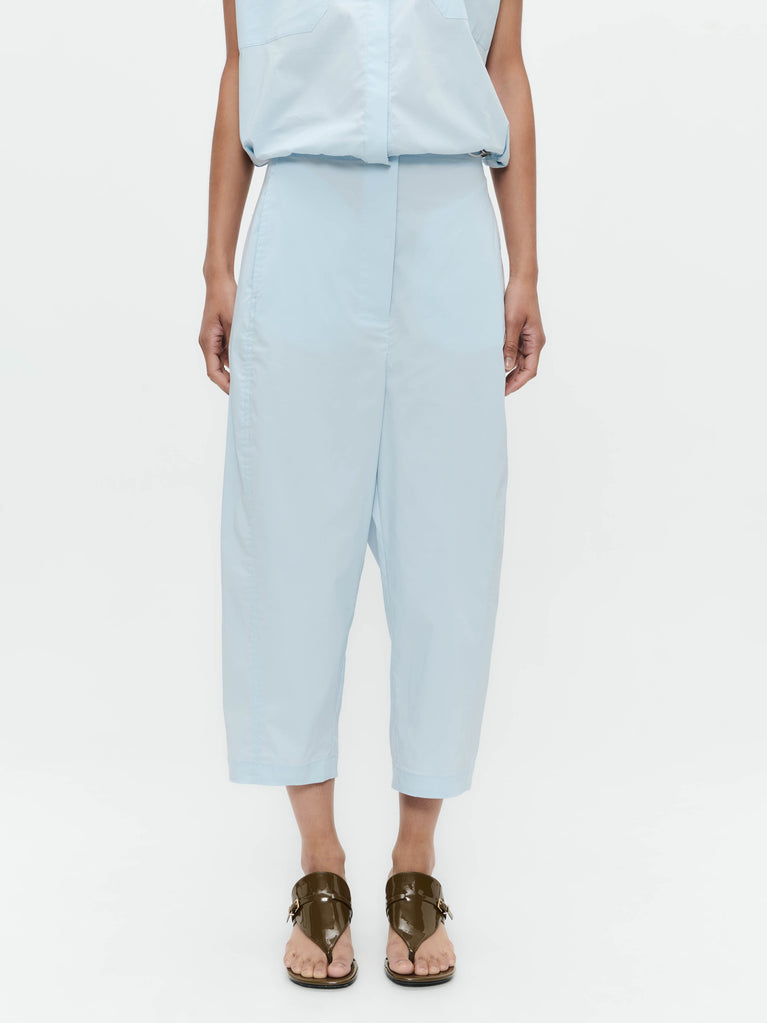 Kober cotton poplin pants | Light Blue