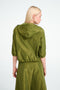 Betulla taffeta jacket | Green