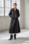 Elle eco leather skirt | Black