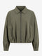 Blaze pleated bomber jacket | Army