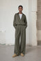 Sloan viscose pleated pants | Green