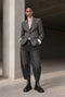 Eleni viscose basic blazer | Grey